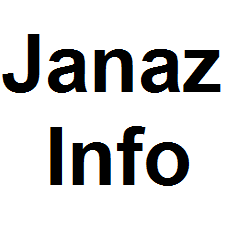 janaza information