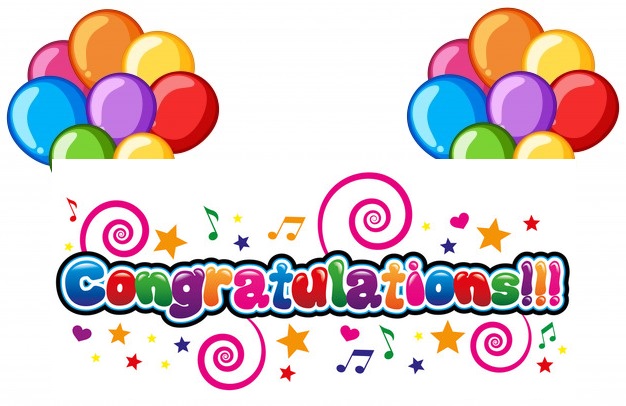 Congratulations